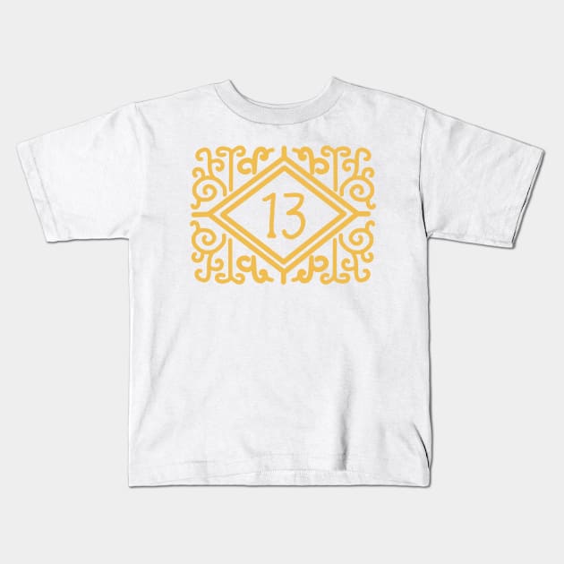 Custard Cream Thirteen Edition Kids T-Shirt by samanthagarrett